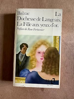 Seller image for La Duchesse de Langeais - La Fille aux yeux d'or for sale by Dmons et Merveilles