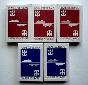 Immagine del venditore per Royal Caribbean Cruise Lines LOT 5 Sealed Vintage Decks of Playing Cards venduto da Silicon Valley Fine Books