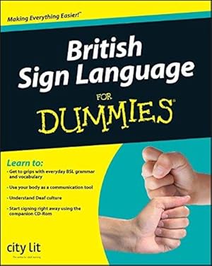 Bild des Verkufers fr British Sign Language For Dummies zum Verkauf von WeBuyBooks