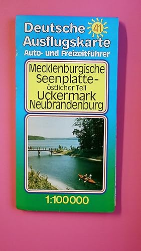 Bild des Verkufers fr MECKLENBURGISCHE SEENPLATTE, STLICHER TEIL NEUBRANDENBURG. zum Verkauf von HPI, Inhaber Uwe Hammermller