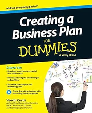 Seller image for Creating a Business Plan For Dummies for sale by WeBuyBooks