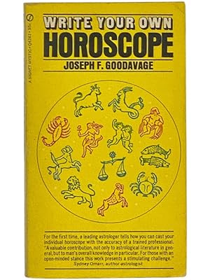 Seller image for Write Your Own Horoscope for sale by Yesterday's Muse, ABAA, ILAB, IOBA