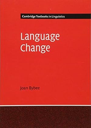 Bild des Verkufers fr Language Change (Cambridge Textbooks in Linguistics) zum Verkauf von WeBuyBooks