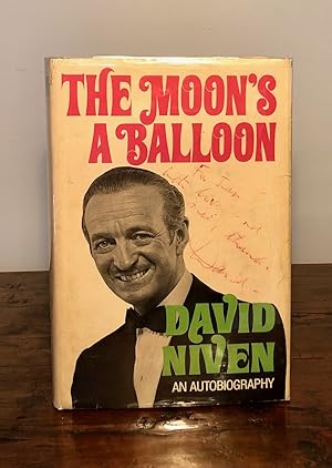 Seller image for The Moon's a Balloon - INSCRIBED Copy for sale by Long Brothers Fine & Rare Books, ABAA
