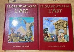 Bild des Verkufers fr Le Grand Atlas Universalis de l'Art tomes I et II zum Verkauf von Librairie SSAD