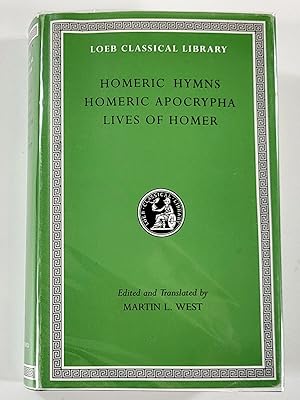 Imagen del vendedor de Homer: Homeric Hymns, Homeric Apocrypha, Lives of Homer. Loeb Classical Library 496 a la venta por Resource Books, LLC