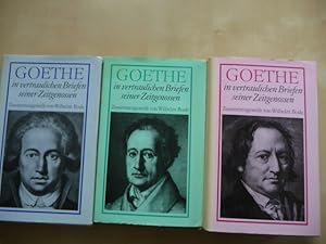 - Goethe in vertraulichen Briefen seiner Zeitgenossen. NEU herausgegeben von Regine Otto und Paul...