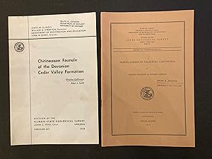 Imagen del vendedor de CHITINOZOAN FAUNULE OF THE DEVONIAN CEDAR VALLEY FORMATION / NORTH AMERICAN PALEOZOIC CHITINOZOA a la venta por Paul Gritis Books