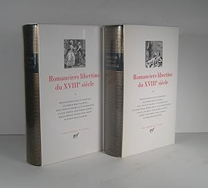 Romanciers libertins du XVIIIe (18e) siècle. 2 Volumes