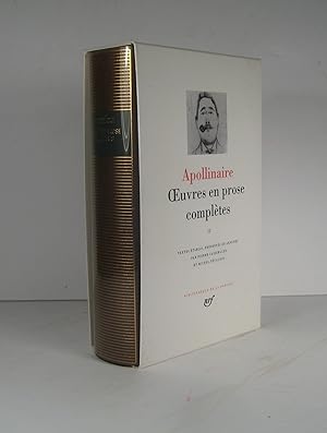 Image du vendeur pour Oeuvres en prose compltes II (2) mis en vente par Librairie Bonheur d'occasion (LILA / ILAB)