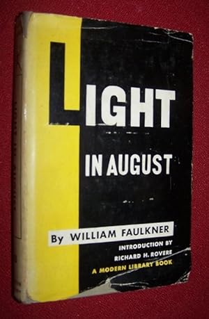 Image du vendeur pour Light in August mis en vente par Antiquarian Bookshop