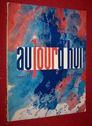 Immagine del venditore per Aujourd'hui Art Et Architecture No. 25 Fevrier 1960 venduto da Antiquarian Bookshop