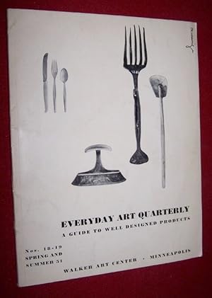 Seller image for EVERYDAY ART QUARTERLY - Nos. 18-19. Summer 1951 a Guide to Well Designed Products for sale by Antiquarian Bookshop