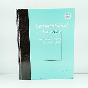 Imagen del vendedor de Constitutional Law a la venta por Cat On The Shelf