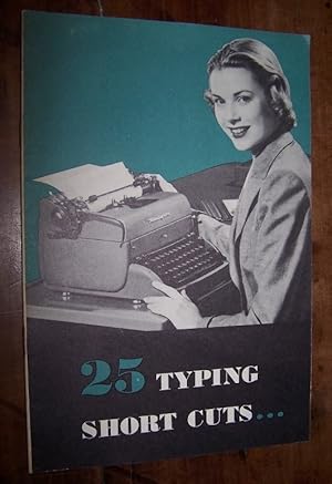 Image du vendeur pour 25 Typing Short Cuts mis en vente par Antiquarian Bookshop