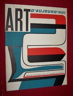 Imagen del vendedor de ART D'AUJOURD'HUI 4e Serie, No. 8 Decembre 1953 a la venta por Antiquarian Bookshop