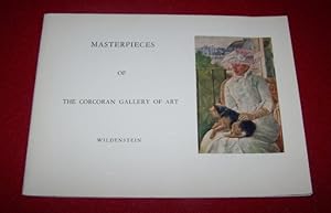 Image du vendeur pour Masterpieces of the Corcoran Gallery of Art a Benefit Exhibition in Honor of the Gallery's Centenary Jan -March 1959 mis en vente par Antiquarian Bookshop