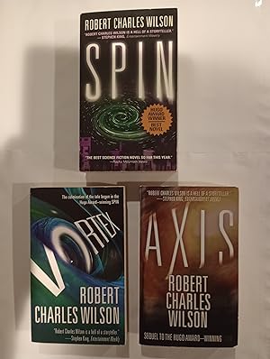 Seller image for Spin Trilogy (3 book Matching Set includes: Spin, Axis & Vortex) for sale by N. Carolina Books