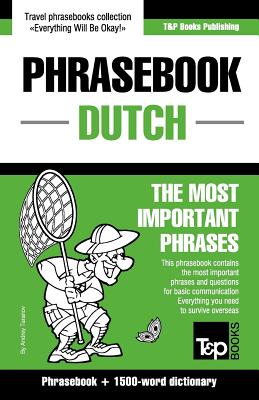 Bild des Verkufers fr English-Dutch phrasebook and 1500-word dictionary (Paperback or Softback) zum Verkauf von BargainBookStores