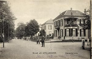 Ansichtskarte / Postkarte Apeldoorn Gelderland, Deventerweg