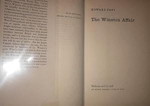 THE WINSTON AFFAIR. 1960, First Edition, First Impression With Dustwrapper. VG.
