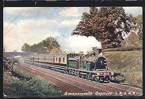 Postcard Bournemouth Express, L, SWR