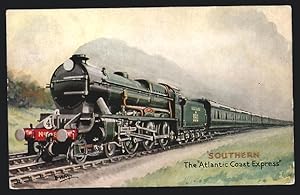 Postcard Southern, The Atlantic Coast Express