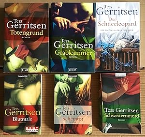 Tes Gerritsen : 6 Bücher Krimis Kriminalromane, Krimi, Thriller, Romane, TB, HC, Grabkammer, Sche...