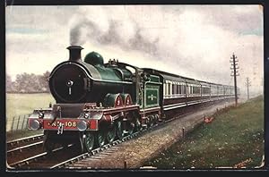 Künstler-Postcard GC Rly., Manchester Express near Northwood