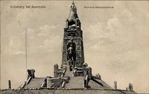 Ansichtskarte / Postkarte Aabenraa Apenrade Dänemark, Knivsberg, Bismarck-Nationaldenkmal
