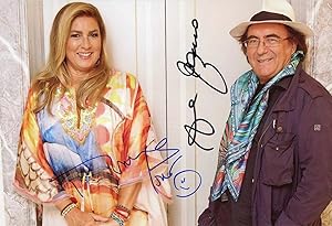 Bild des Verkufers fr Albano & Romina Power Autograph | signed photographs zum Verkauf von Markus Brandes Autographs GmbH