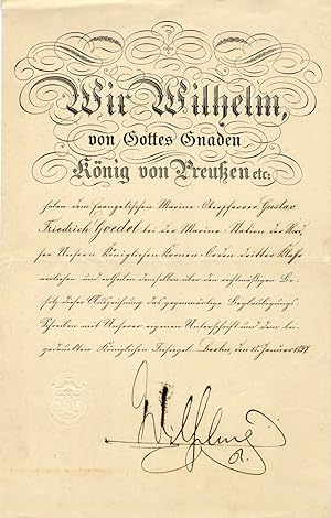 Wilhelm II, German Emperor Autograph | signed documents