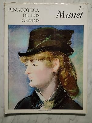 Image du vendeur pour Manet. La Pinacoteca de los Genios n34 mis en vente par Libros Nakens