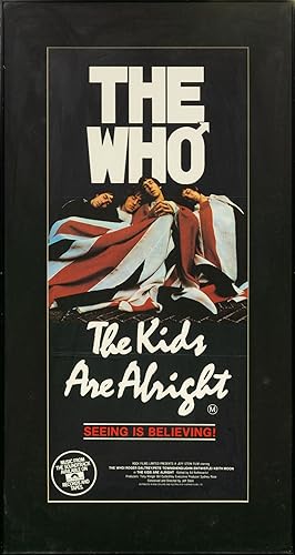 The Kids Are Alright [a vintage poster for the Australian and New Zealand release of the document...