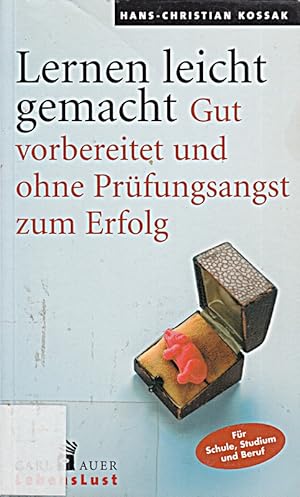 Seller image for Lernen leicht gemacht: Gut vorbereitet und ohne Prfungsangst zum Erfolg [Tasche for sale by Die Buchgeister