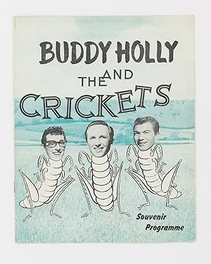 Buddy Holly and the Crickets. Souvenir Programme [cover title]