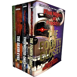 Seller image for Five Nights At Freddy 4 Books Collection Set Freddy File Silver Eyes Twisted Ones Fourth Closet for sale by usa4books