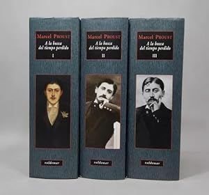Imagen del vendedor de A La Busca Del Tiempo Perdido 3 Tomos Marcel Proust 2023 Ll6 a la venta por Libros librones libritos y librazos