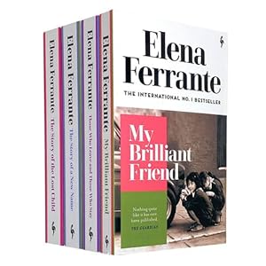 Image du vendeur pour Neapolitan Novels Series Elena Ferrante Collection 4 Books Bundle (My Brilliant Friend, The Story of a New Name, Those Who Leave and Those Who Stay, Story of the Lost Child) mis en vente par usa4books