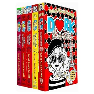 Seller image for Dork Diaries Collection 5 Books Set (Volume 11-15) By Rachel Renee Russell (Frenemies Forever, Crush Catastrophe, Birthday Drama!, Spectacular Superstar & I Love Paris!) for sale by usa4books