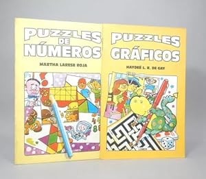 Seller image for Puzzles Grficos Puzzles De Nmeros 2 Libros Lumen 1991 Bk5 for sale by Libros librones libritos y librazos