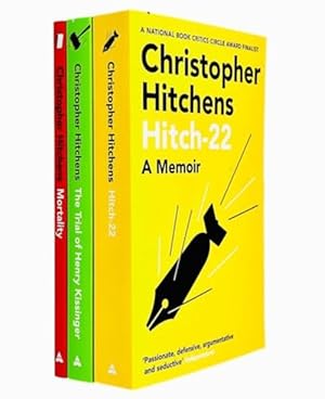 Seller image for Mortality, God Is Not Great, Hitch 22 By Christopher Hitchens Collection 3 Books Set for sale by usa4books