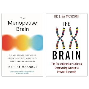 Immagine del venditore per Dr. Lisa Mosconi 2 Books Collection Set (The XX Brain & The Menopause Brain) venduto da usa4books