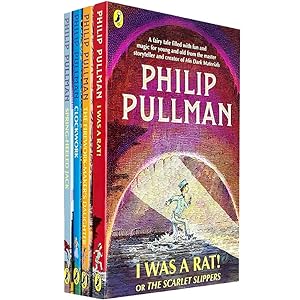 Seller image for Philip Pullman Collection 4 Books Set (I was a Rat!, The Firework-Makers Daughter, Clockwork, Spring-Heeled Jack) for sale by usa4books