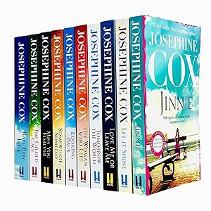 Image du vendeur pour Josephine Cox Collection 10 Books Set (Jinnie, Let It Shine, Love Me or Leave Me, Tomorrow the World, Woman Who Left, Looking Back, Somewhere Someday, Miss You Forever, Gilded Cage, Bad Boy Jack) mis en vente par usa4books