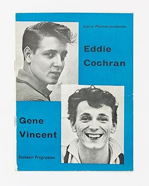 Larry Parnes presents Eddie Cochran [and] Gene Vincent. Souvenir Programme [a signed copy of the ...