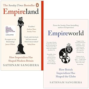 Seller image for Sathnam Sanghera Collection 2 Books Set (Empireland How Imperialism Has Shaped Modern Britain & [Hardcover] Empireworld How British Imperialism Has Shaped the Globe) for sale by usa4books