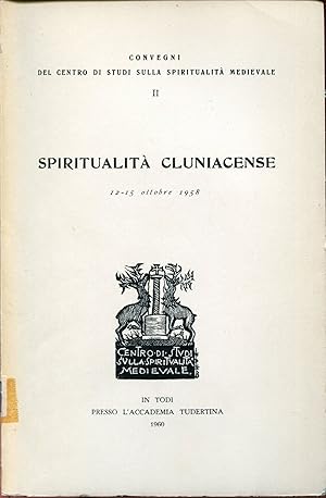 Image du vendeur pour Spiritualit cluniacense : 12-15 ottobre 1958 mis en vente par Studio Bibliografico Viborada