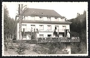 Bild des Verkufers fr Ansichtskarte Allerheiligen, Wasserfallhotel im Sonnenschein zum Verkauf von Bartko-Reher