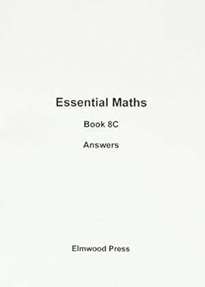 Seller image for Essential Maths 8C Answers for sale by WeBuyBooks